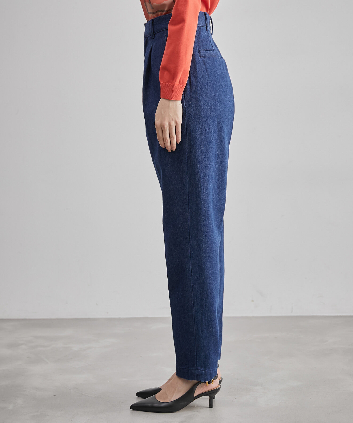 ROPE「テーパードデニムパンツ」|デニム|