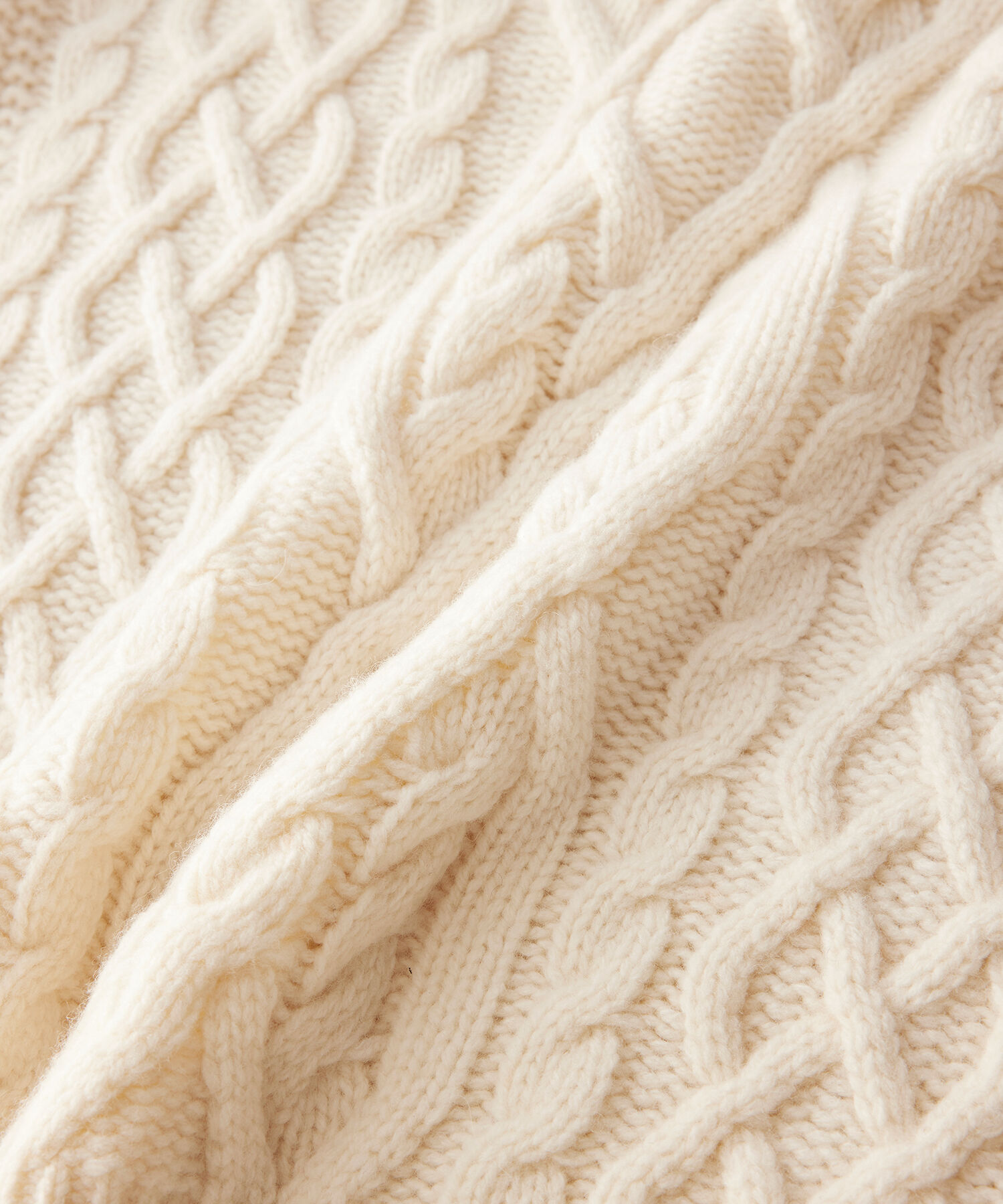 ROPE「タスマニアウールケーブルニット」|ニット・セーター|