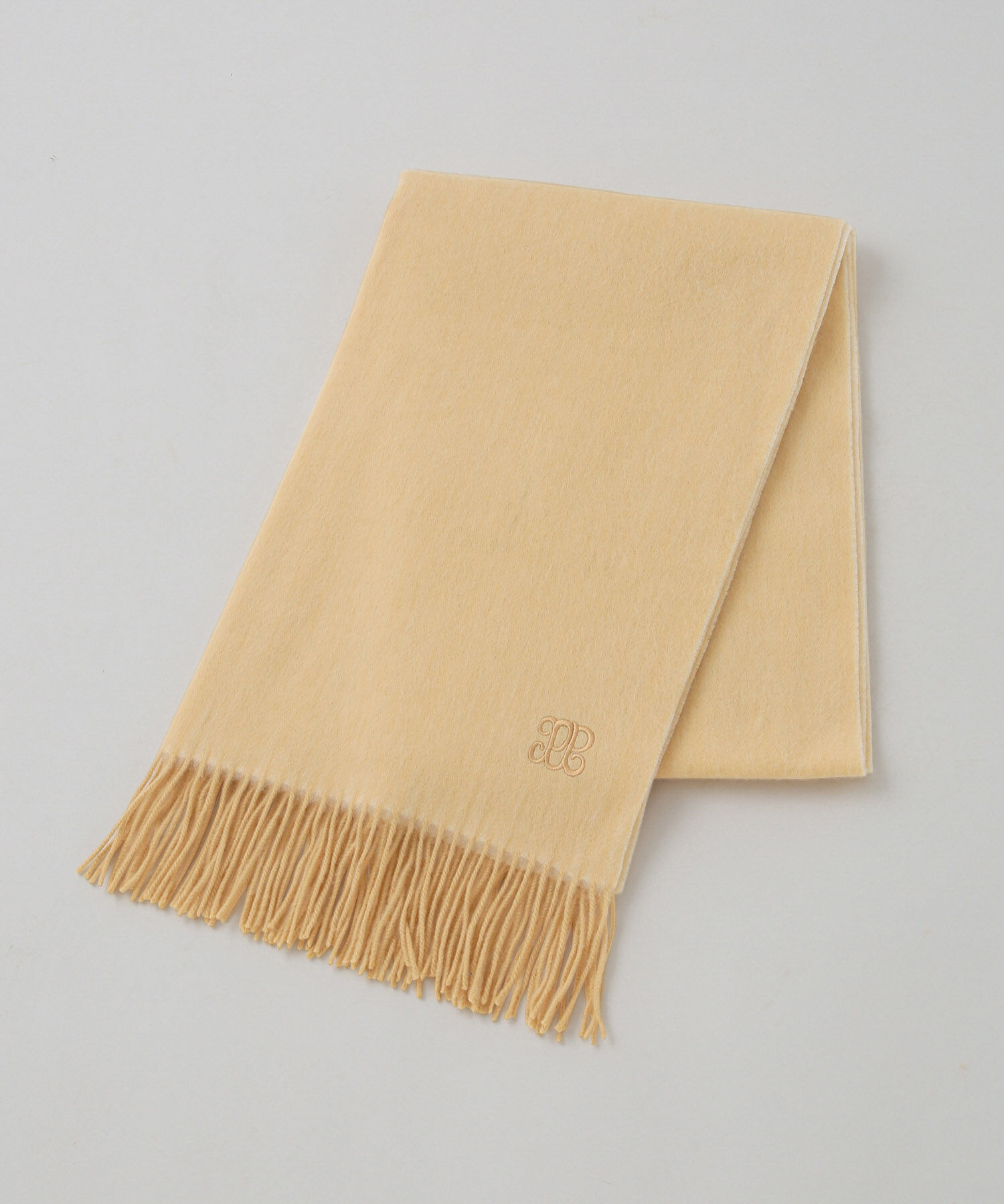 ROPE「カシミヤブレンド RPロゴリバーストール」|ストール|