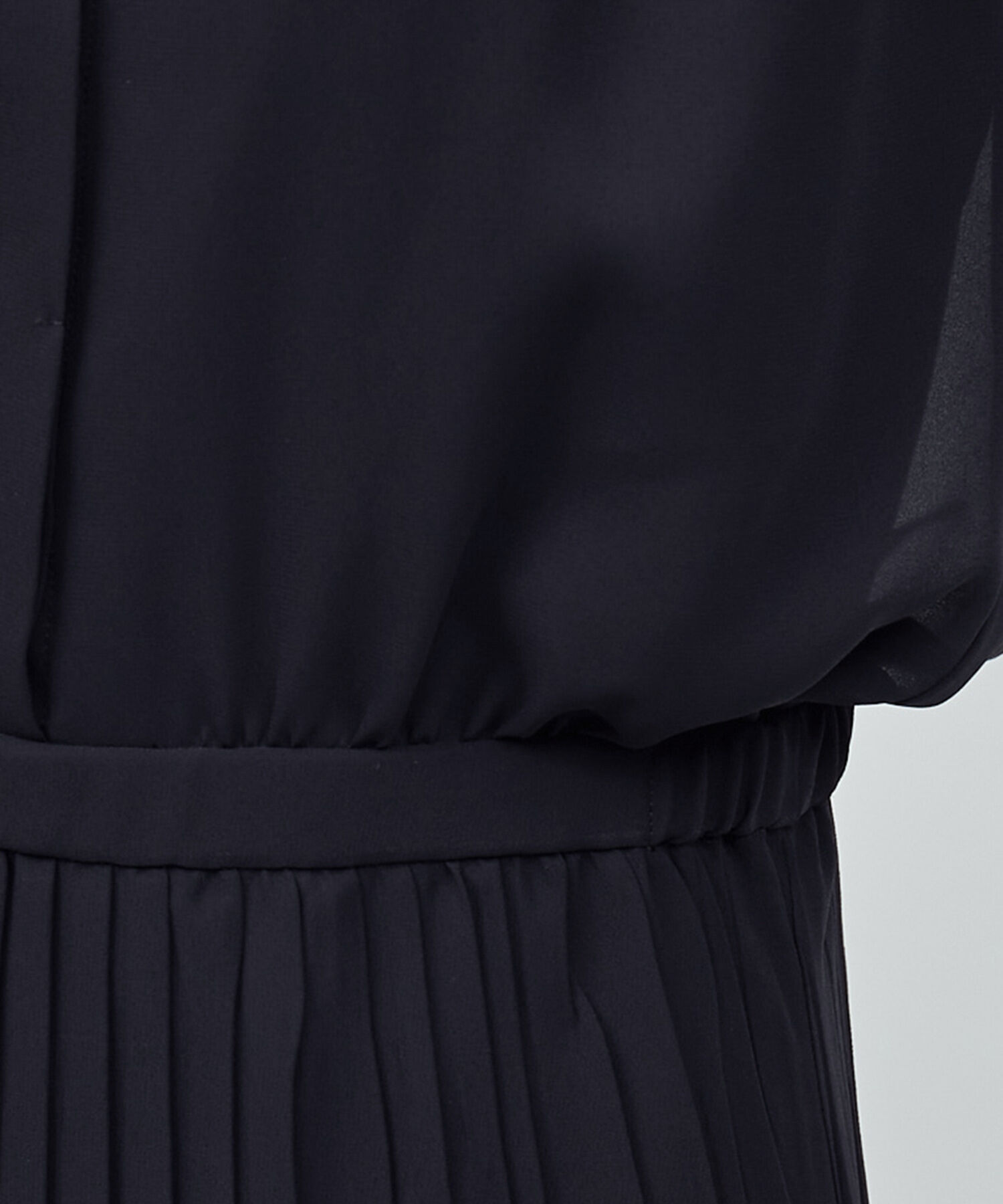 ROPE「【セレモニー対応】ジョーゼット シフォンプリーツワンピース」|ワンピース|