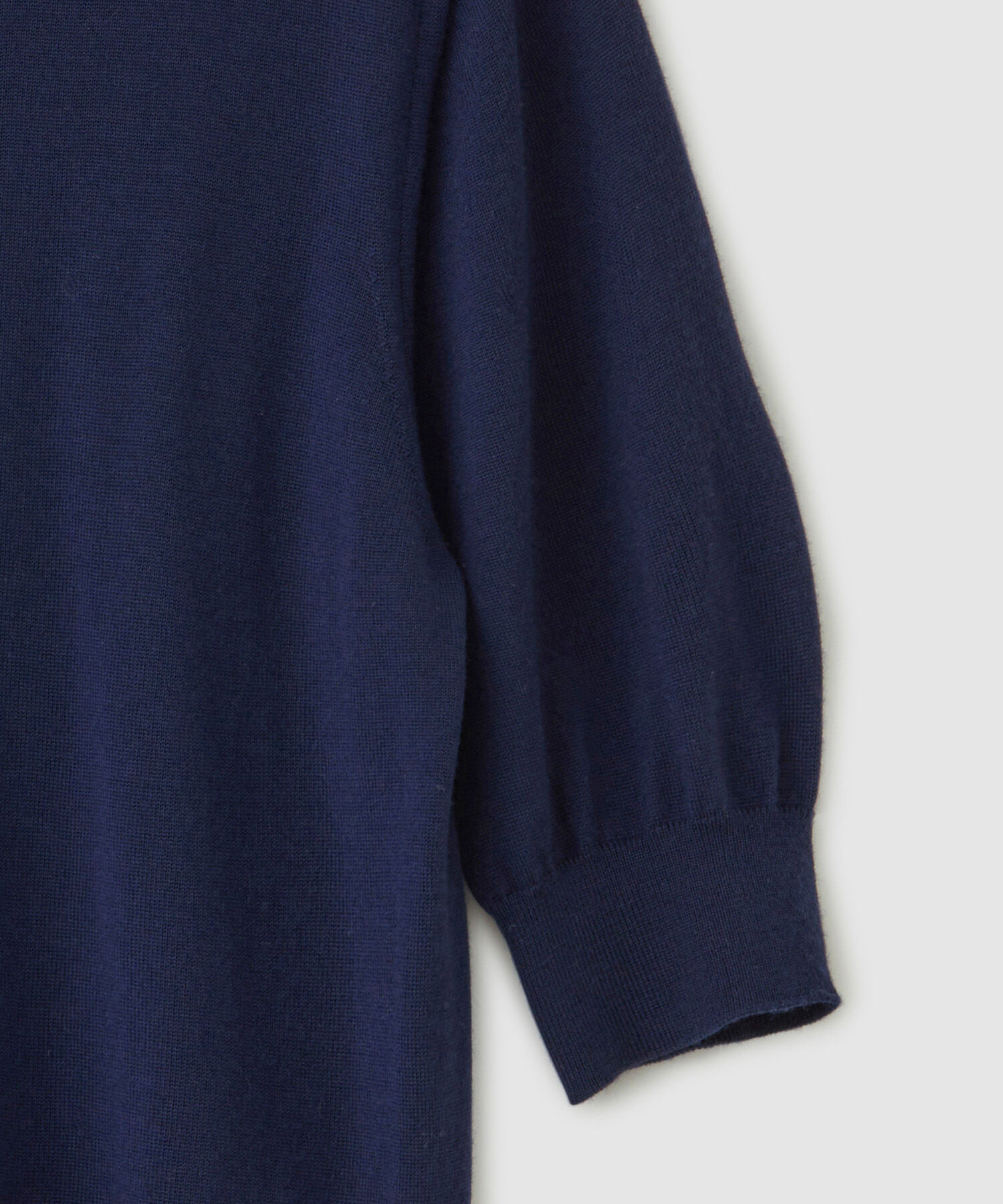 ROPE「SUPER160'sメリノウール半袖ニット【ロロ・ピアーナ社製ウール使用】/アンサンブル対応」|ニット・セーター|