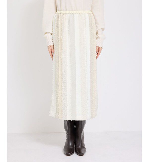 ROPE「パンク刺繍スカート」|スカート|