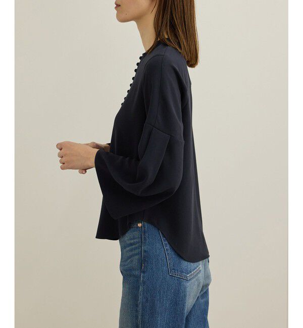 ROPE「【洗える】ベルラインデザインブラウス/セットアップ対応」|シャツ・ブラウス|