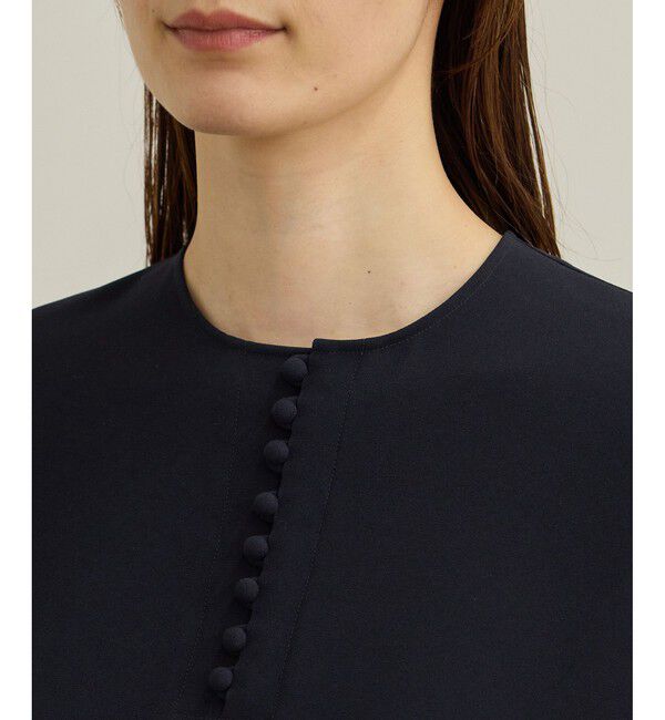 ROPE「【洗える】ベルラインデザインブラウス/セットアップ対応」|シャツ・ブラウス|