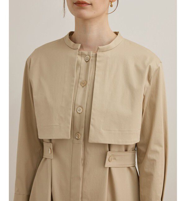 ROPE「3WAYシャツワンピース/洗える」|ワンピース|