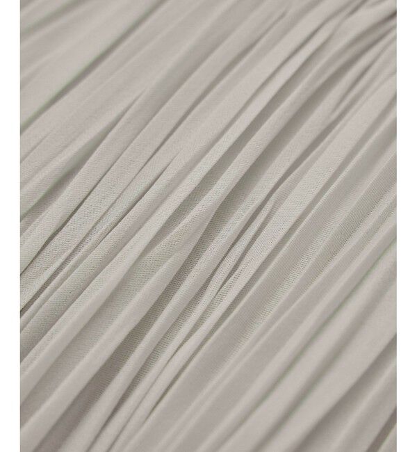 ROPE「【洗える】【WEB・一部店舗限定】サーキュラー手絞りプリーツスカート」|スカート|