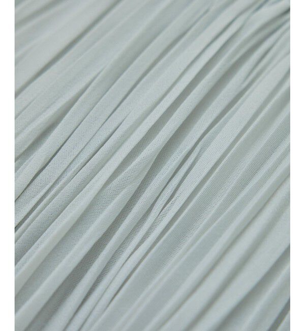 ROPE「【洗える】【WEB・一部店舗限定】サーキュラー手絞りプリーツスカート」|スカート|