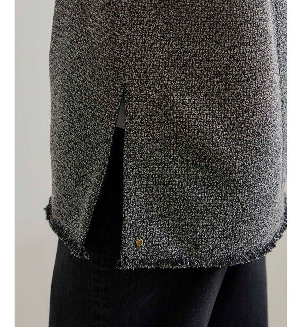 ROPE「【洗える】【WEB・一部店舗限定】サマーツイードオーバージレ」|ベスト・ジレ|