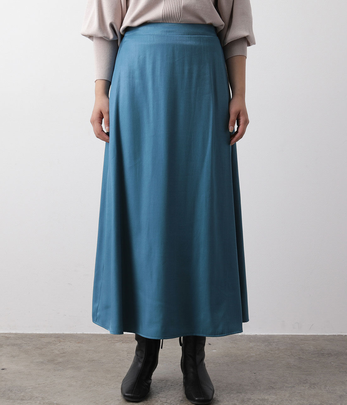 VIS「【WEB限定】オーロラツイルセミフレアースカート」|スカート|