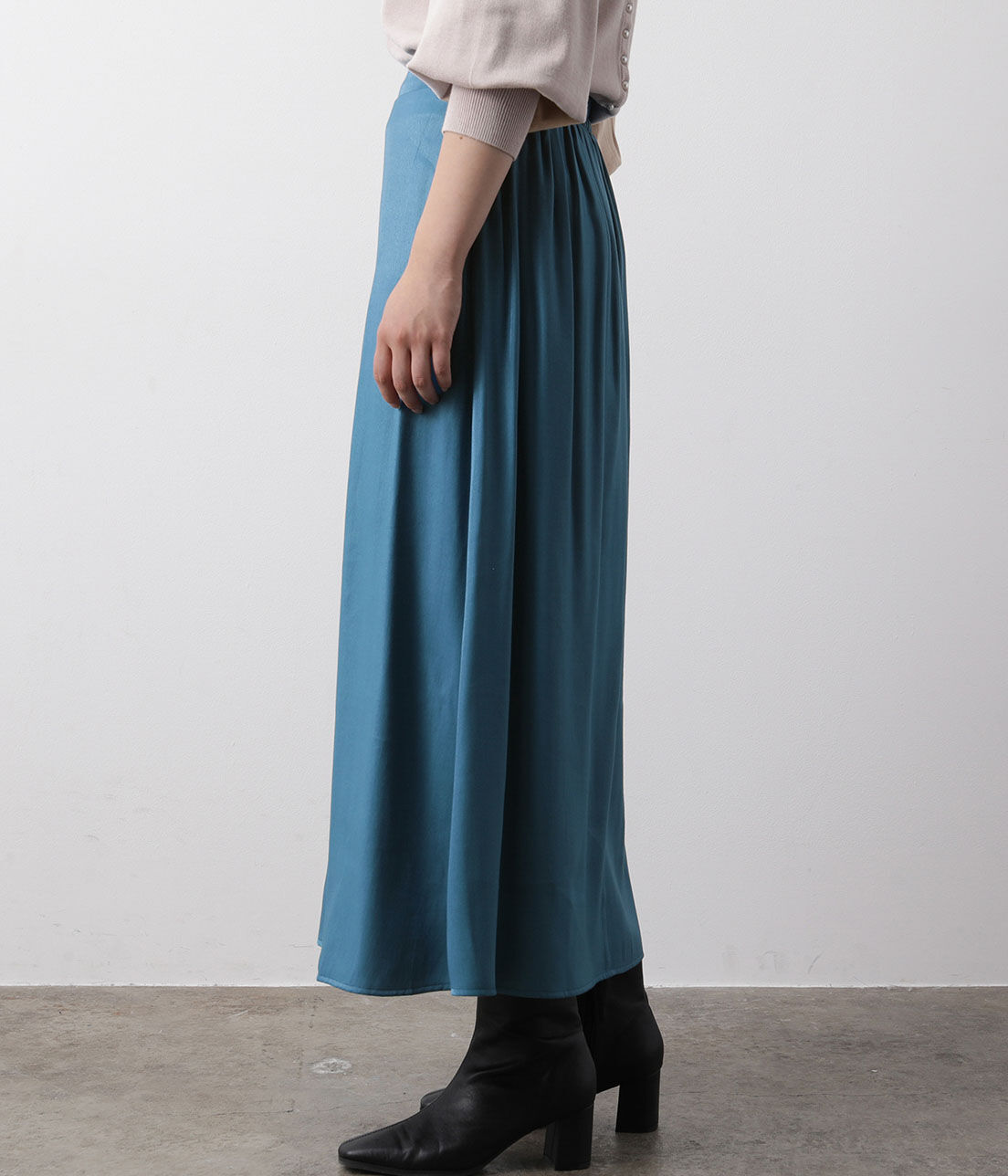 VIS「【WEB限定】オーロラツイルセミフレアースカート」|スカート|