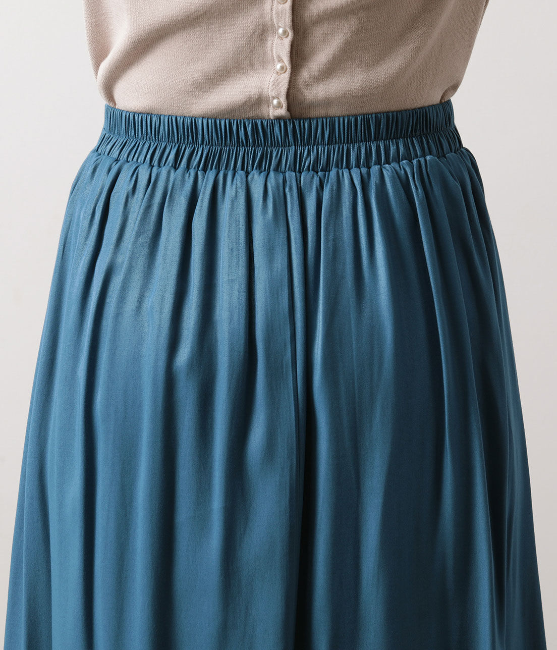 VIS「【WEB限定】オーロラツイルセミフレアースカート」|スカート|