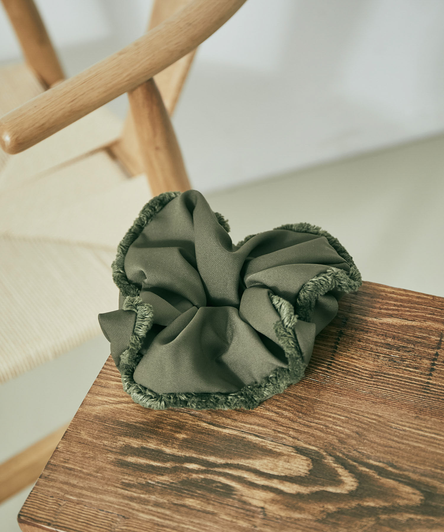 VIS「フリンジビッグシュシュ」|ヘアゴム・シュシュ|