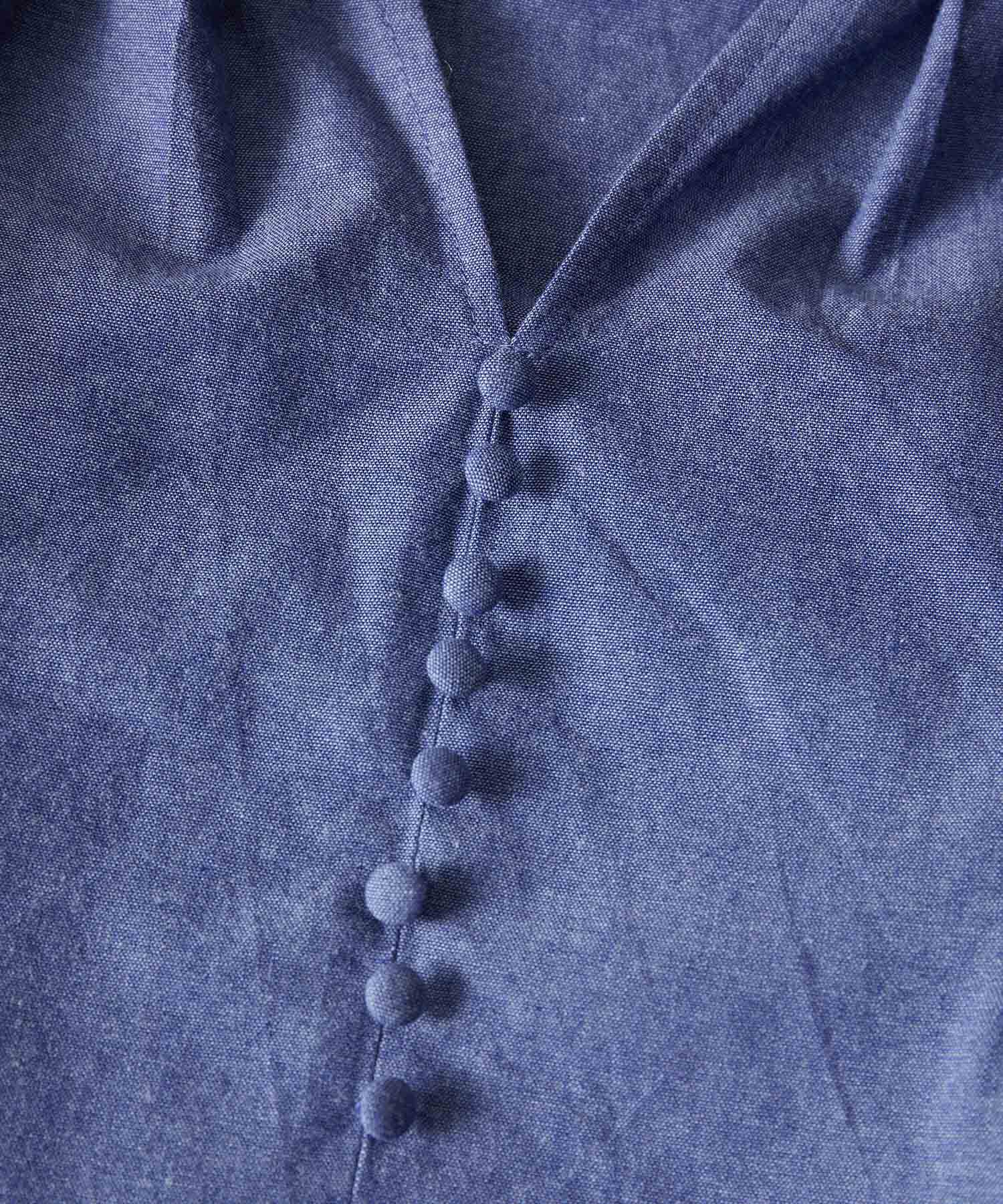 VIS「無地/柄デザインスリーブブラウス」|シャツ・ブラウス|