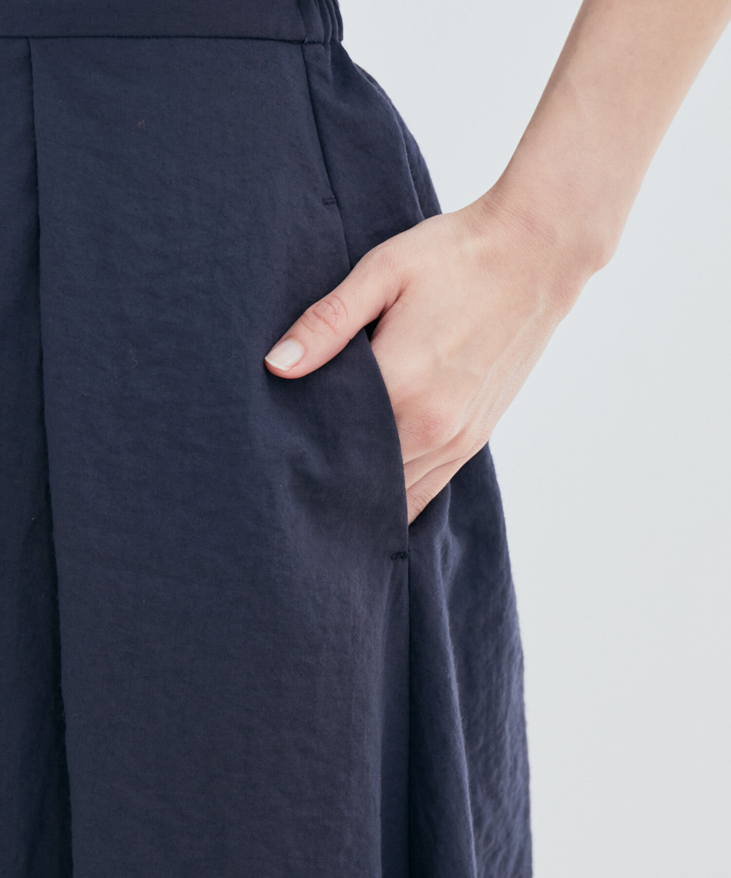 VIS「【セットアップ対応】【EASY CARE】柄＆無地アソートタックフレアースカート【sustainable】」|スカート|