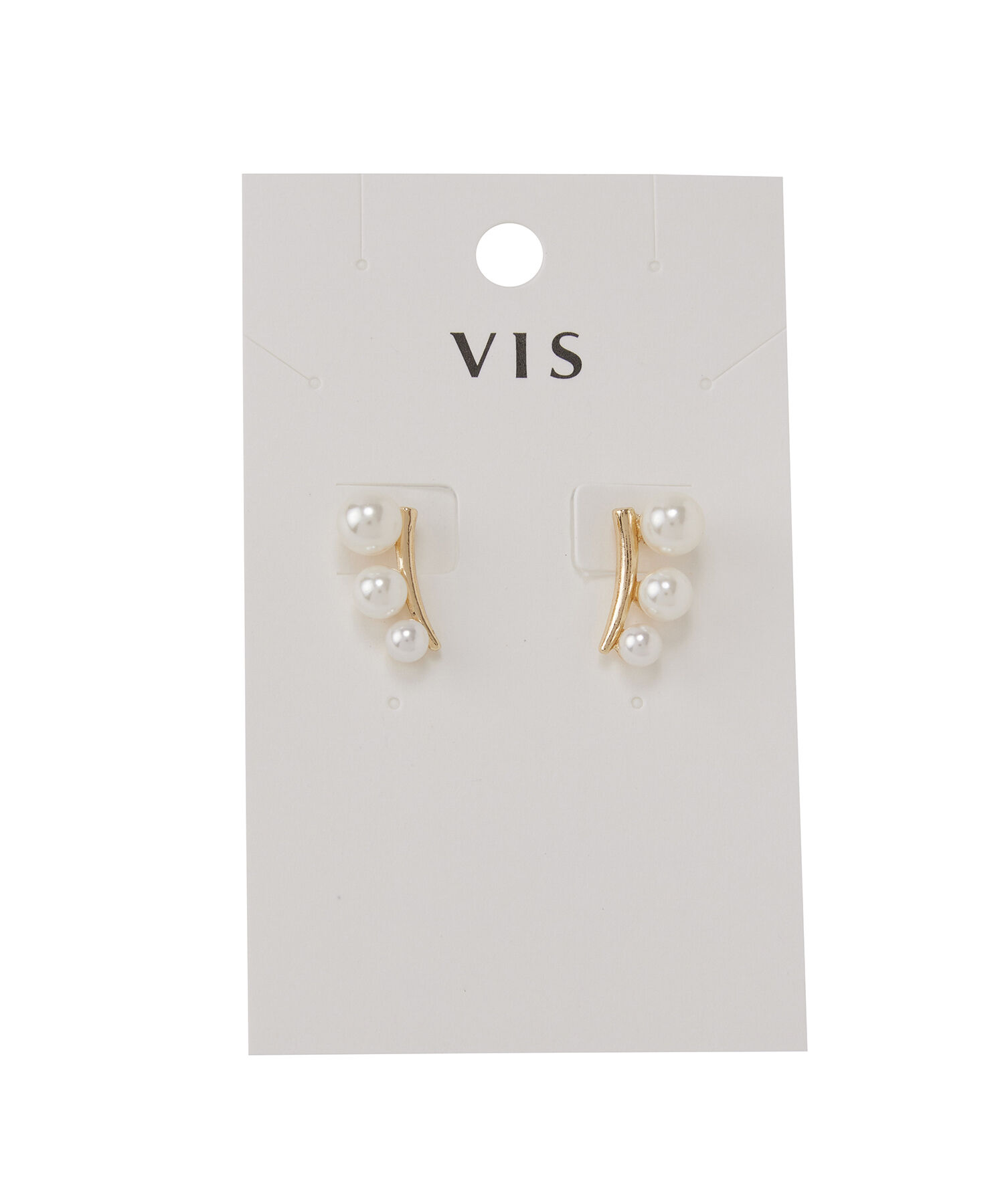 VIS「パールビジューモチーフピアス」|ピアス|