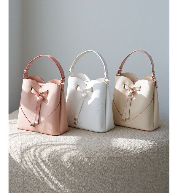 VIS「【累計3万点突破】【2WAY】ハートカットバッグ/追加」|ショルダー・メッセンジャー|