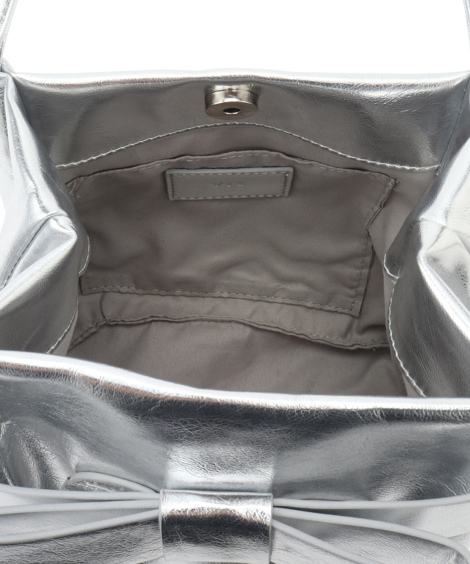 VIS「【ハンドルの長さ調節が出来る】リボンミニトートバック」|ショルダー・メッセンジャー|