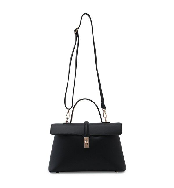 VIS「【新色追加】ひねり金具ワンハンドルバッグ【2WAY】」|ハンドバッグ|