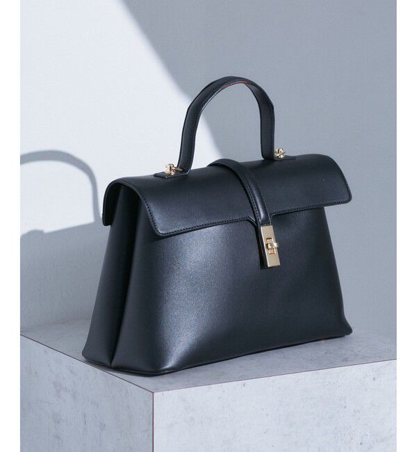 VIS「【新色追加】ひねり金具ワンハンドルバッグ【2WAY】」|ハンドバッグ|