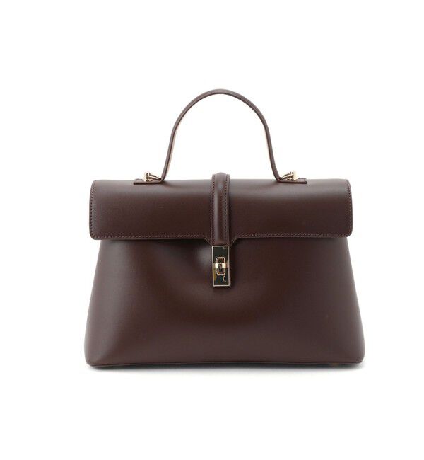 VIS「【新色追加】ひねり金具ワンハンドルバッグ【2WAY】」|ハンドバッグ|