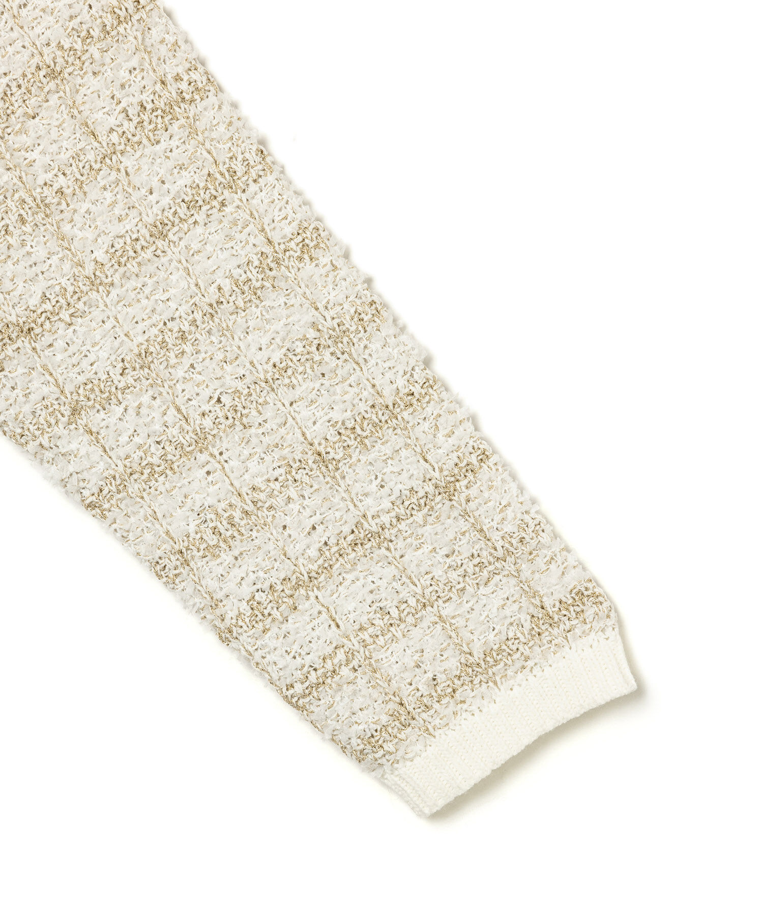 VIS「【洗える】ツイードニットカーディガン」|カーディガン|