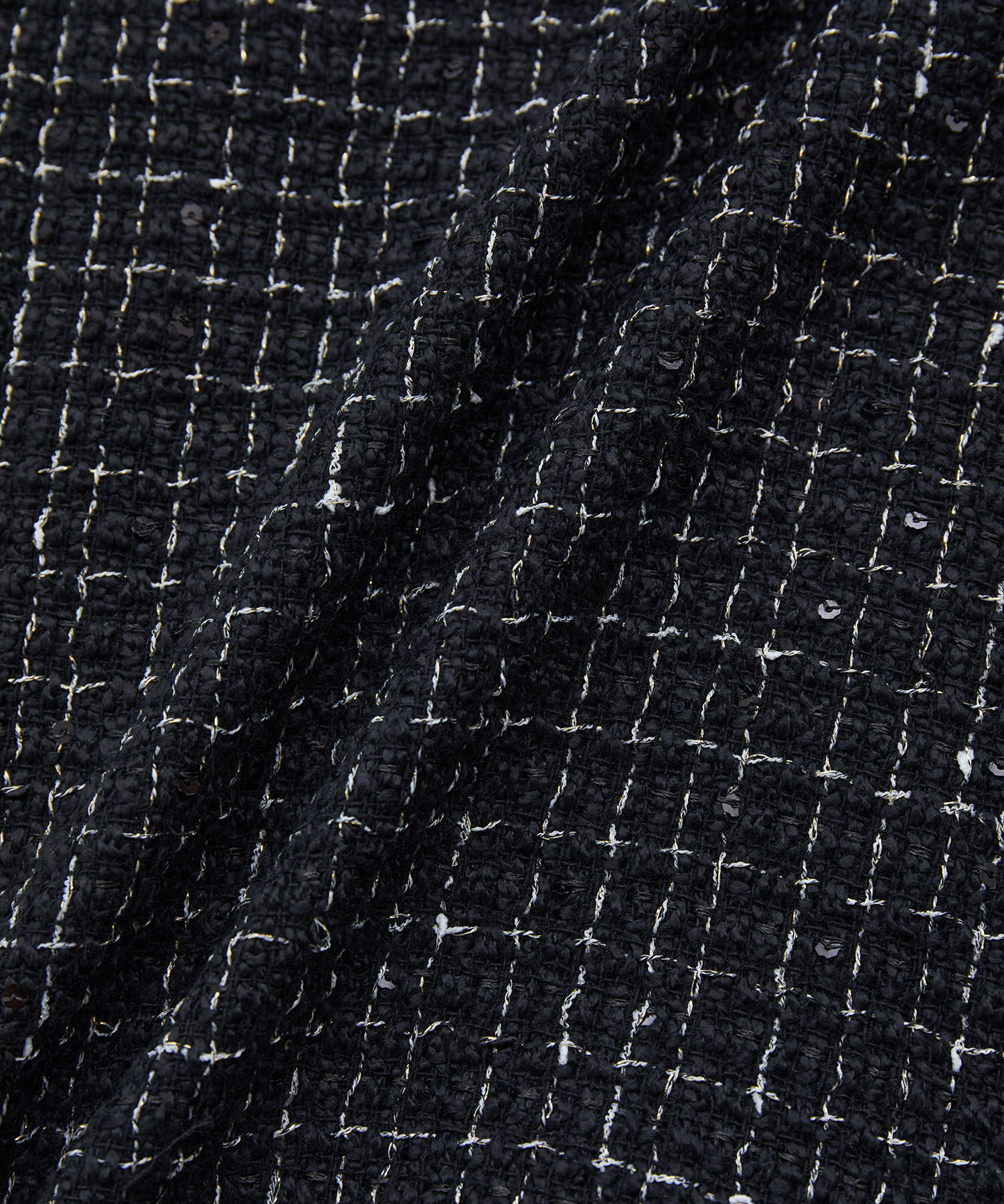 VIS「ライダースディテールツィードジャケット」|ノーカラージャケット|