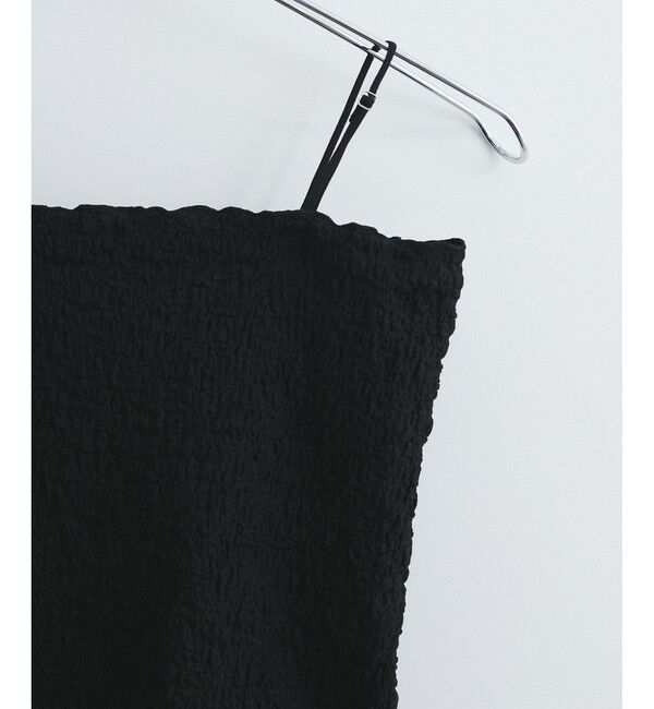 VIS「【洗える】シャーリングキャミソール」|キャミソール|