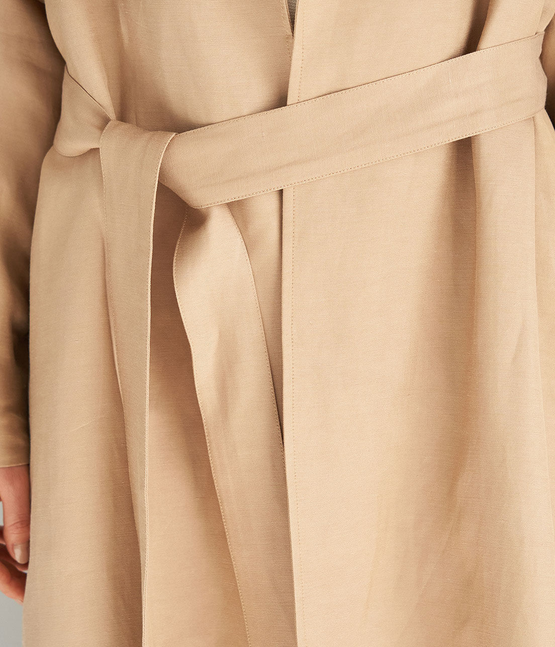 Rope&rsquo;Picnic「【emur】リネン混トレンチコート」|トレンチコート|