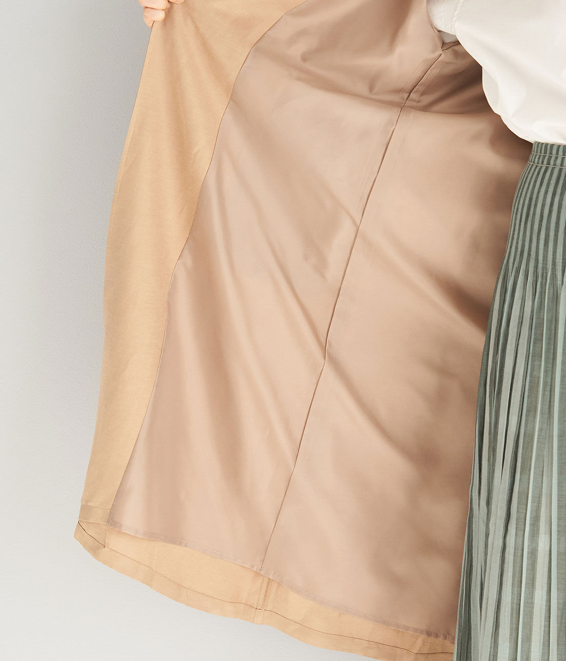 Rope&rsquo;Picnic「【emur】リネン混トレンチコート」|トレンチコート|