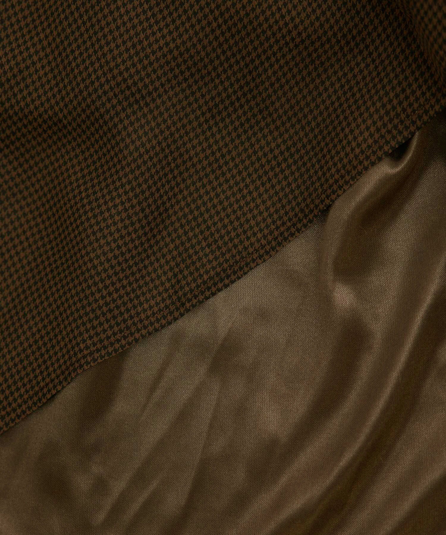 Rope&rsquo;Picnic「セットアップ対応/ガンクラブチェック楊柳シアースカート」|スカート|