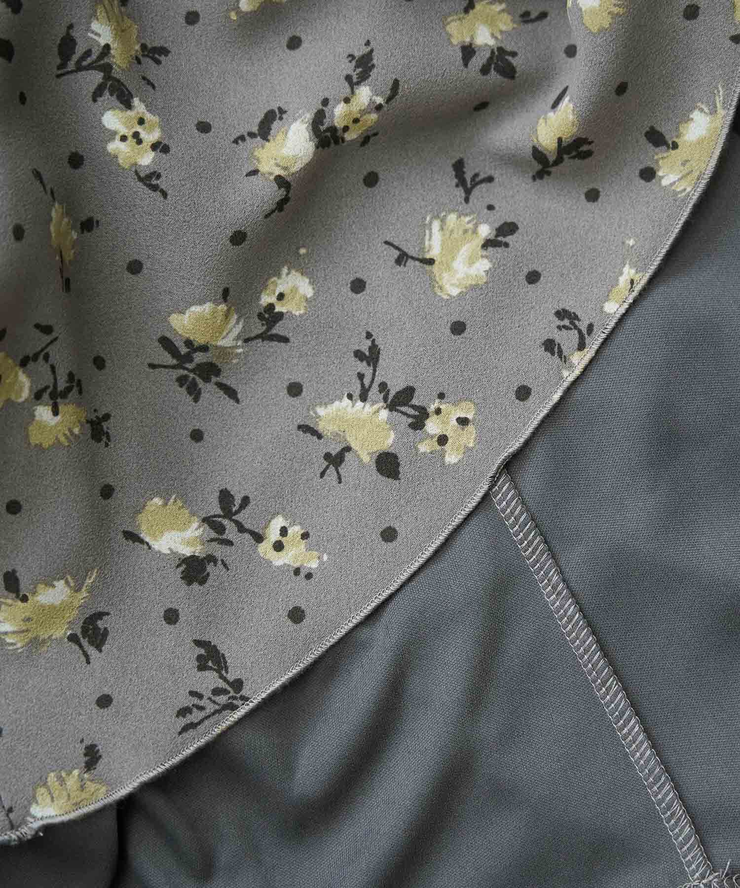 Rope&rsquo;Picnic「【リンクコーデ】花ドット柄マーメイドマキシスカート」|スカート|