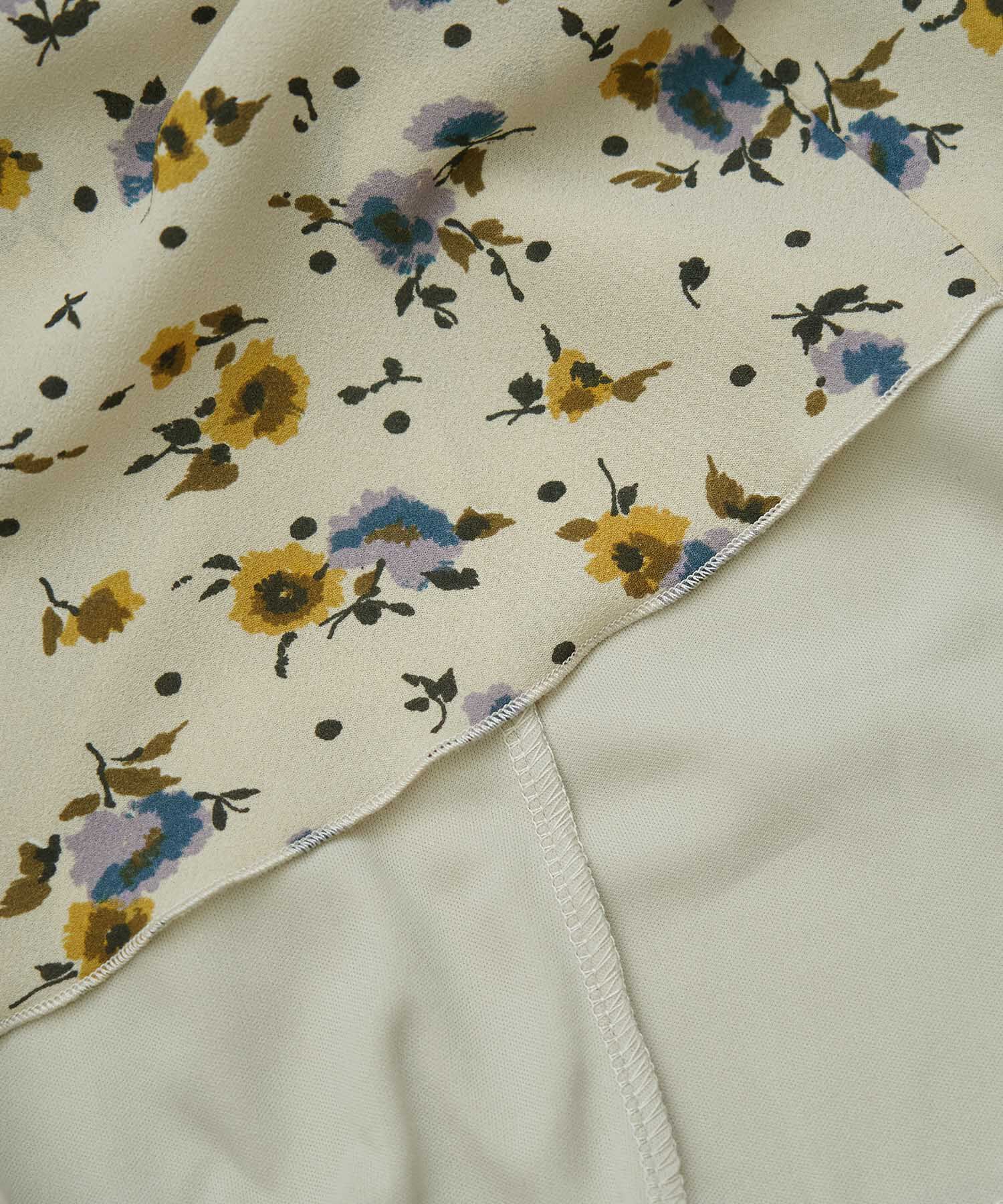 Rope&rsquo;Picnic「【リンクコーデ】花ドット柄マーメイドマキシスカート」|スカート|