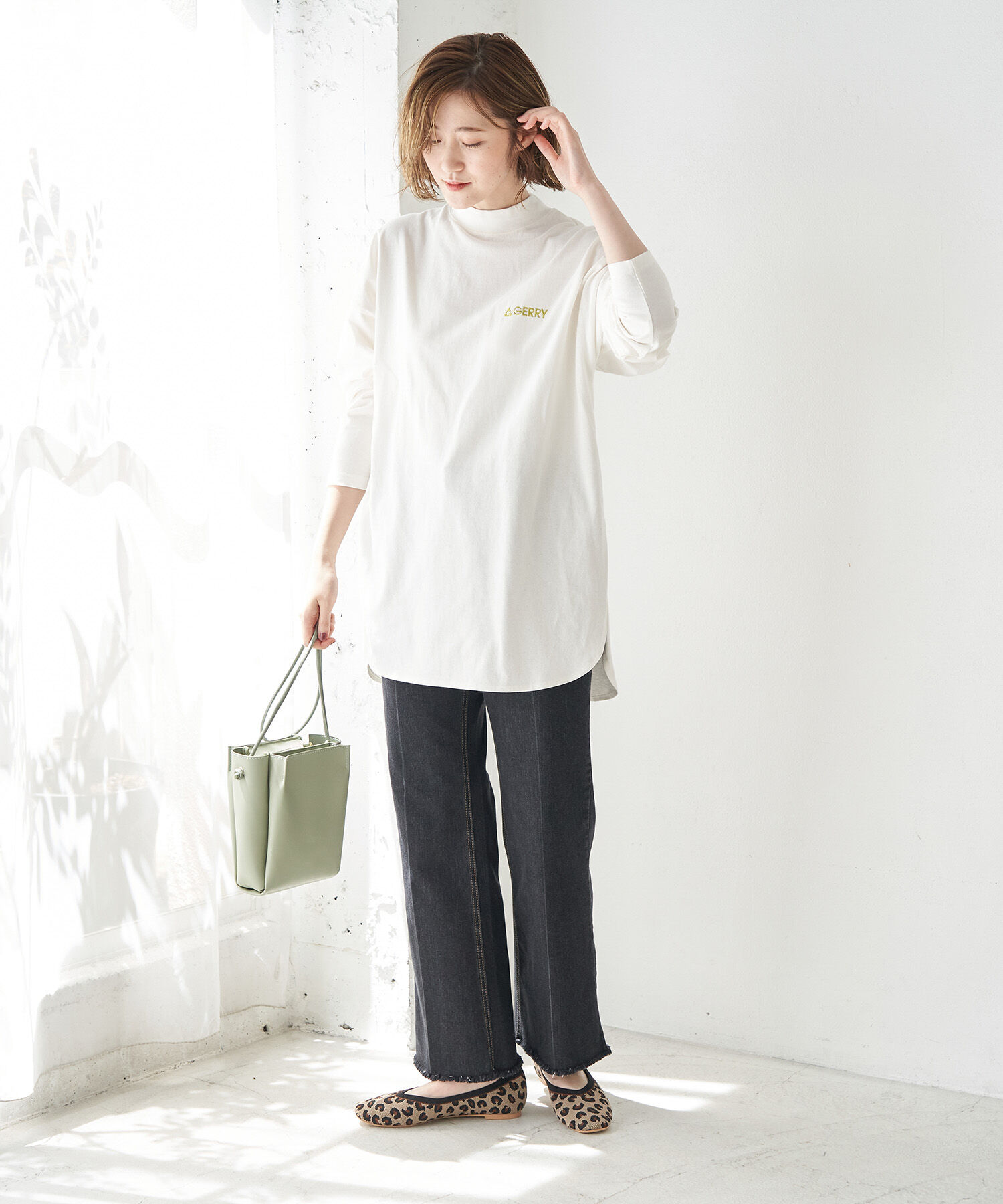 Rope&rsquo;Picnic「【GERRY&times;ROPE' PICNIC】モックネックプルオーバー 」|Tシャツ・カットソー|