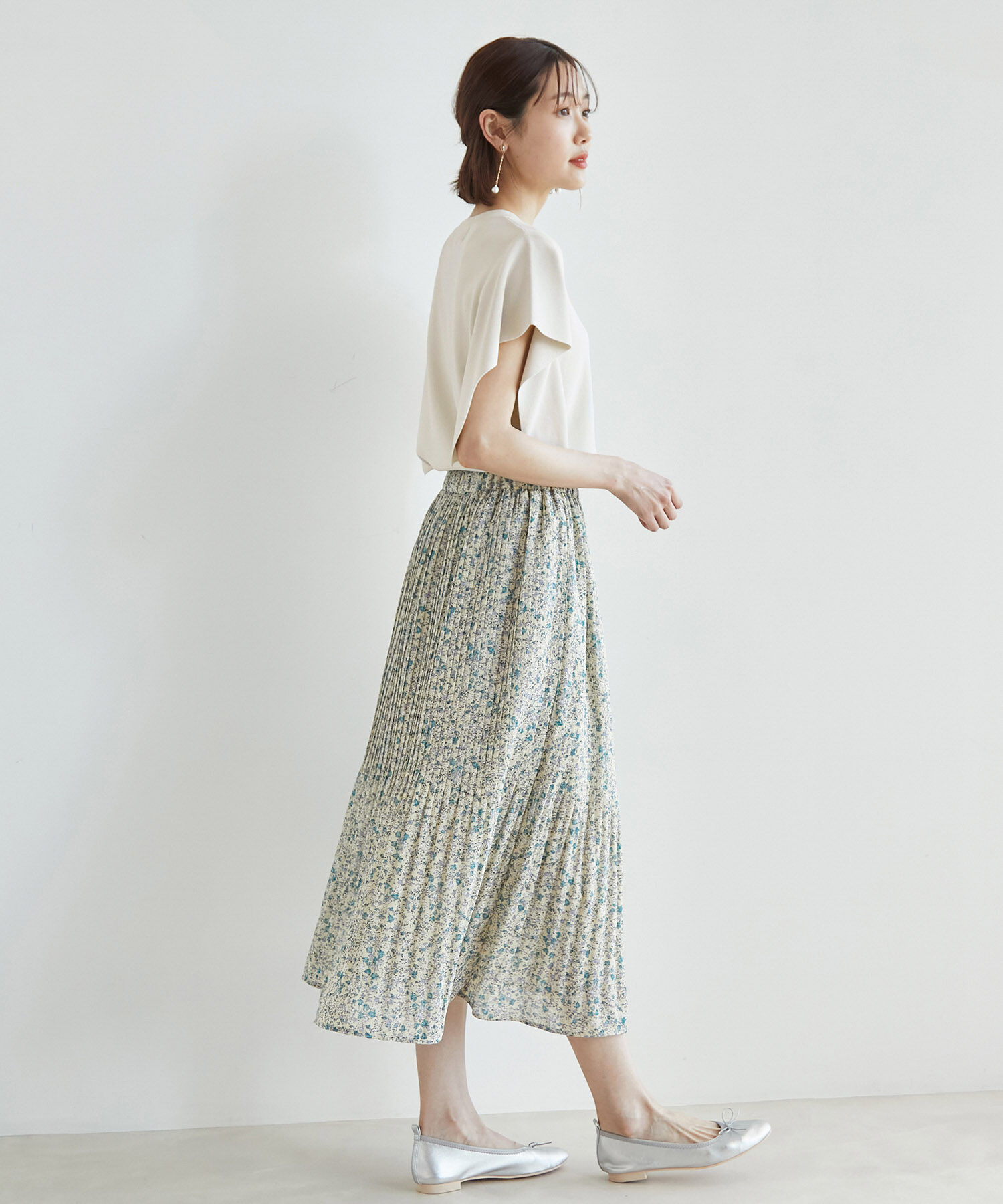 Rope&rsquo;Picnic「Beauty knit/フレア袖ニットプルオーバー」|ニット・セーター|