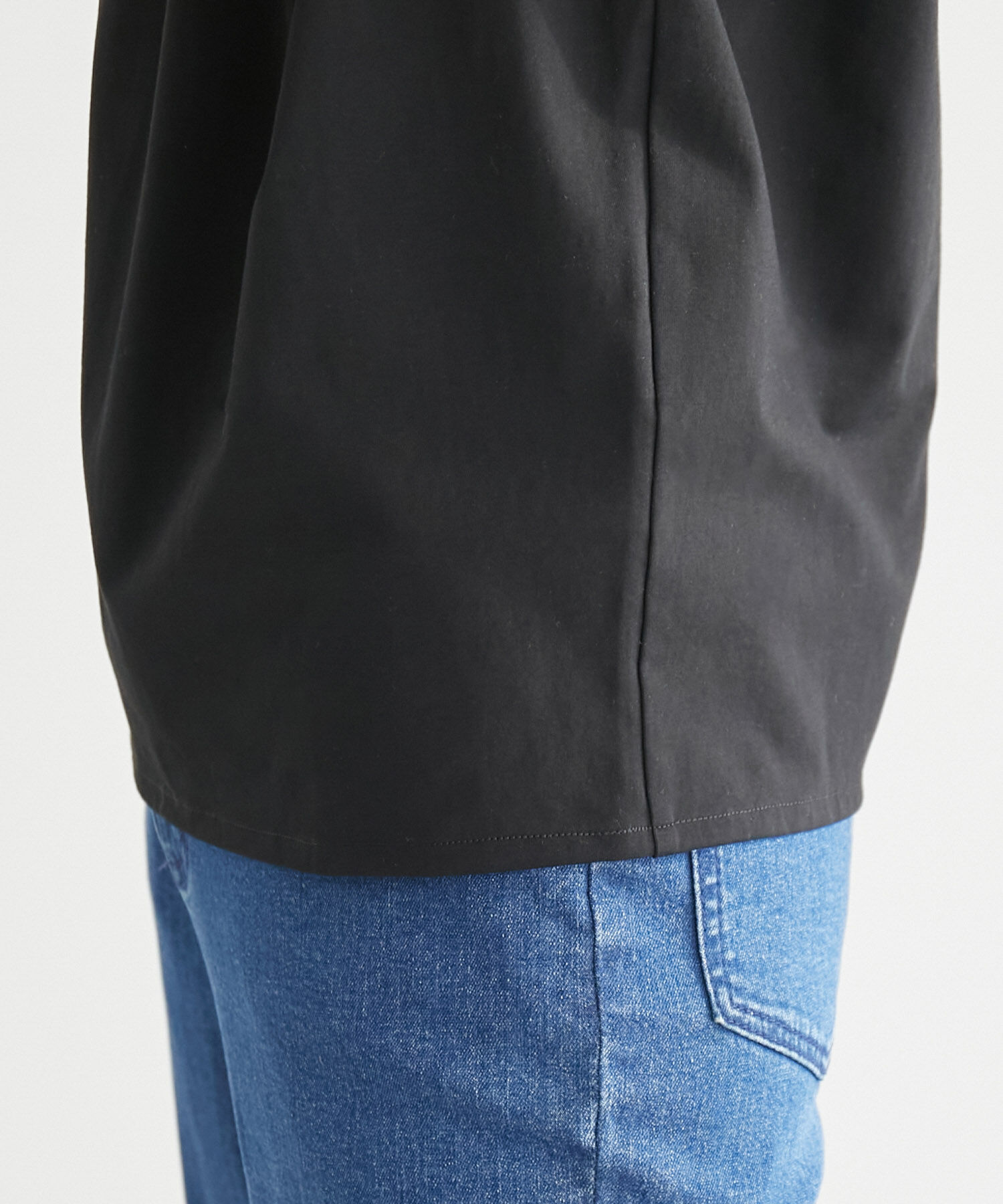 Rope&rsquo;Picnic「オーガニックコットンスタンドフリルトップス」|シャツ・ブラウス|