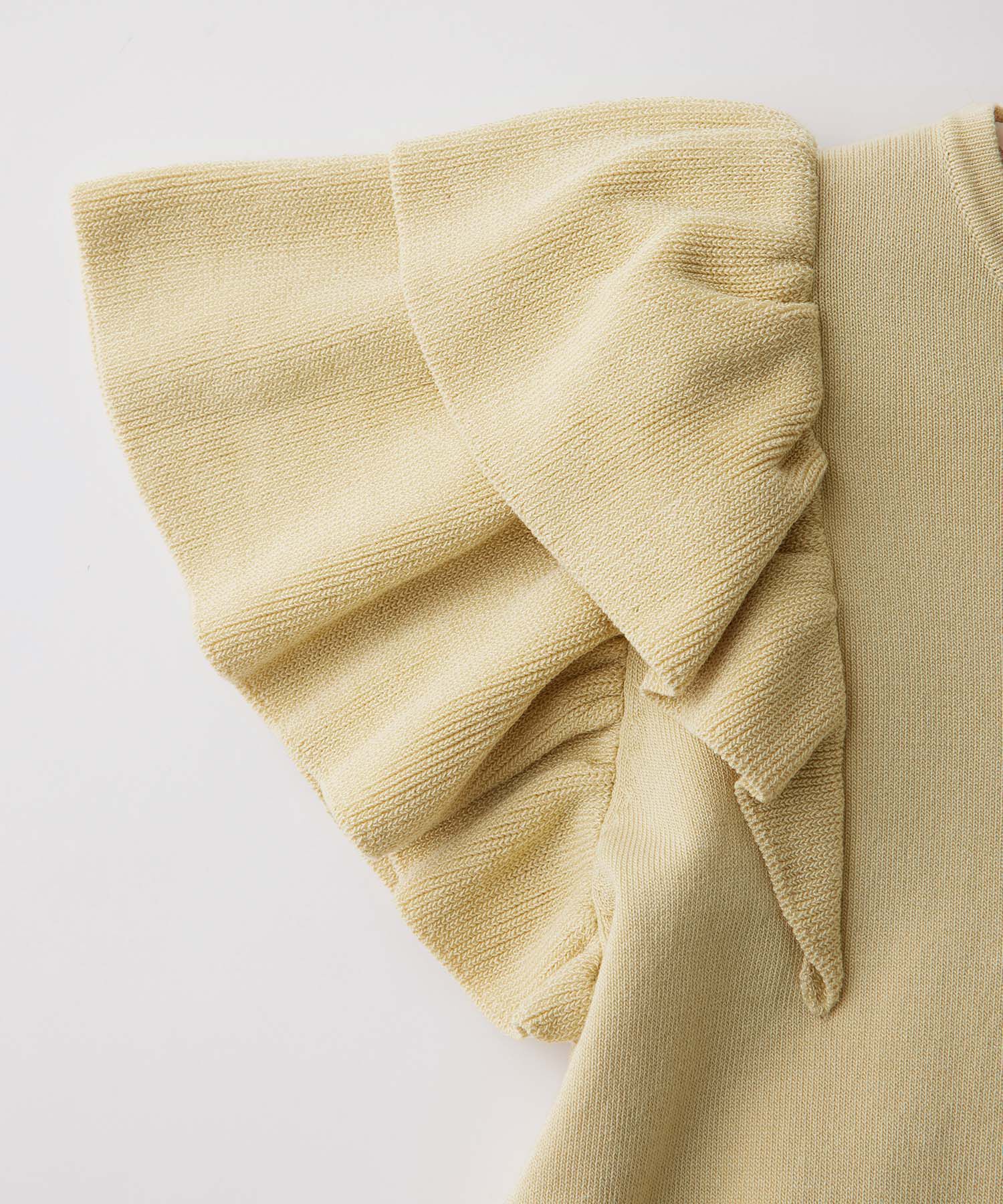 Rope&rsquo;Picnic「フリルニットプルオーバー」|ニット・セーター|