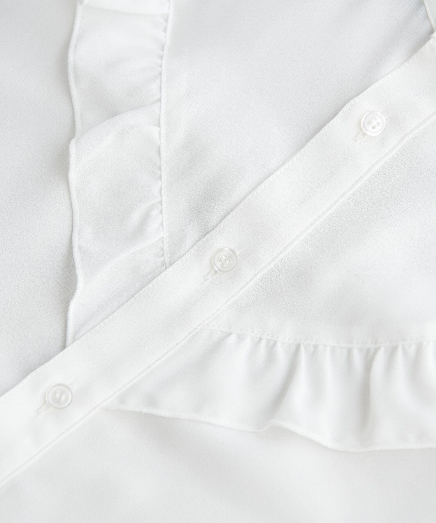 Rope&rsquo;Picnic「ドット/無地フリルブラウス」|シャツ・ブラウス|