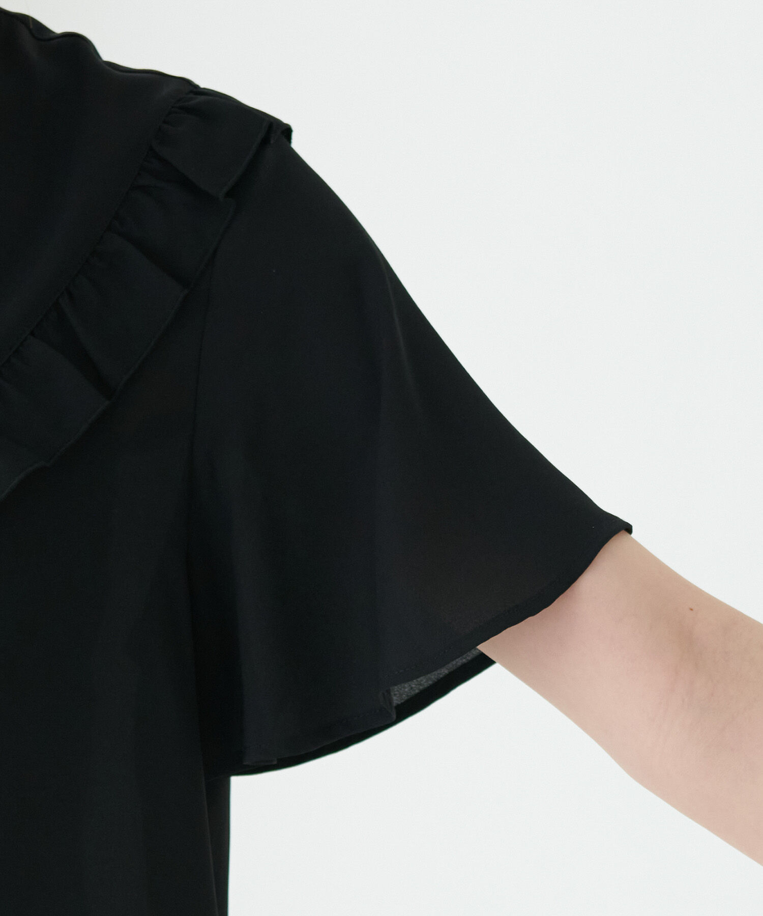 Rope&rsquo;Picnic「ドット/無地フリルブラウス」|シャツ・ブラウス|