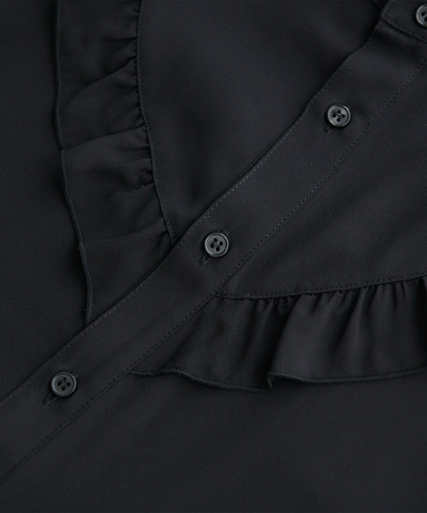 Rope&rsquo;Picnic「ドット/無地フリルブラウス」|シャツ・ブラウス|