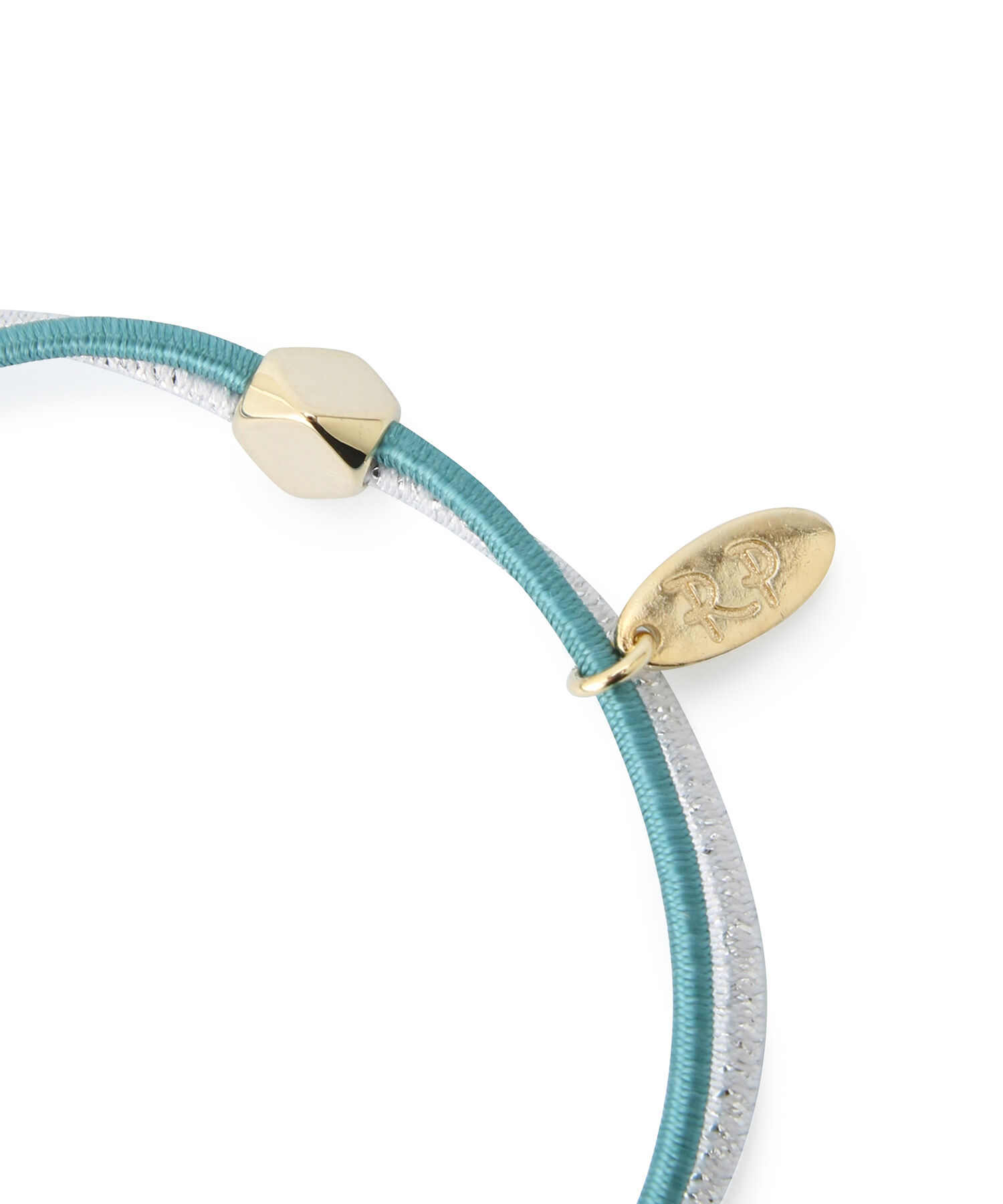 ROPE PICNIC PASSAGE「Recycle glass パーツミックス2連ポニー」|ヘアゴム・シュシュ|