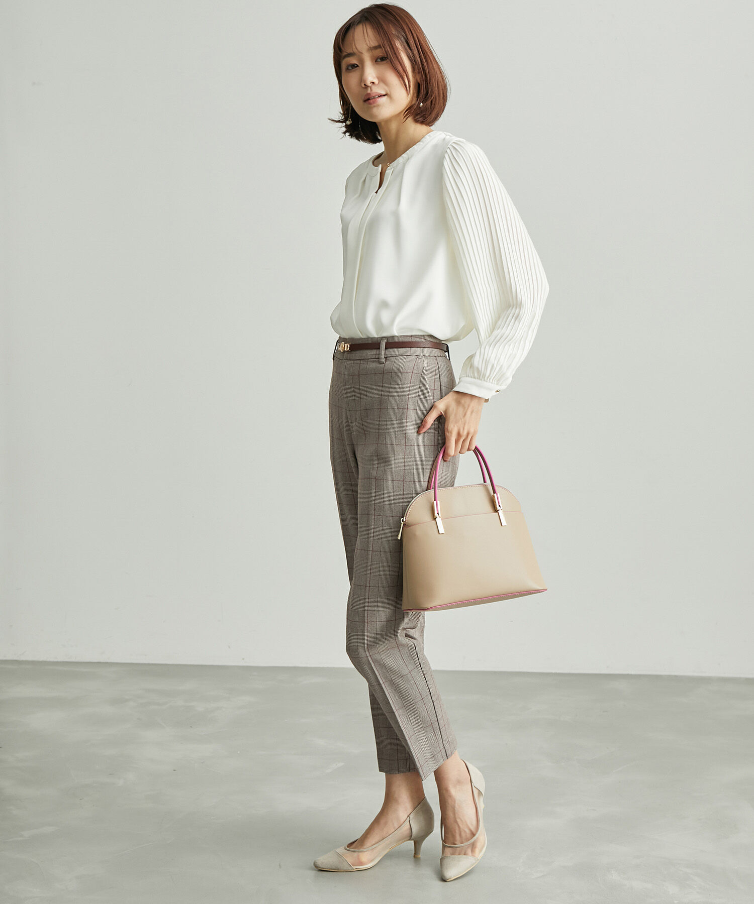 Rope&rsquo;Picnic「プリーツスリーブブラウス」|シャツ・ブラウス|