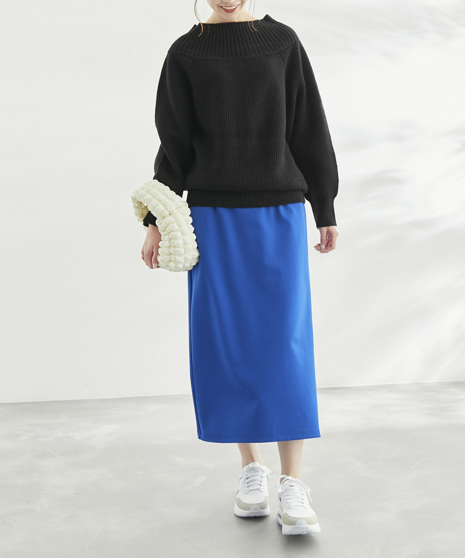 Rope&rsquo;Picnic「オフショルダーニットプルオーバー」|ニット・セーター|