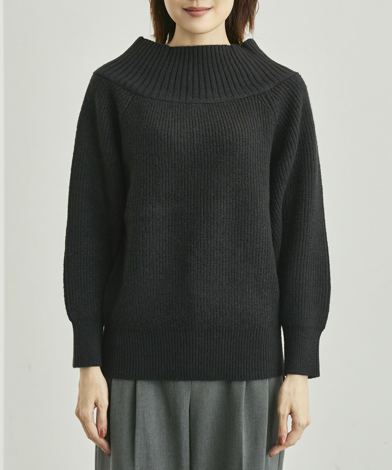 Rope&rsquo;Picnic「オフショルダーニットプルオーバー」|ニット・セーター|