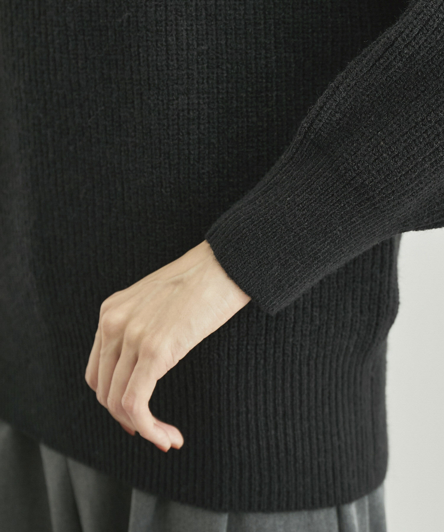 Rope&rsquo;Picnic「オフショルダーニットプルオーバー」|ニット・セーター|