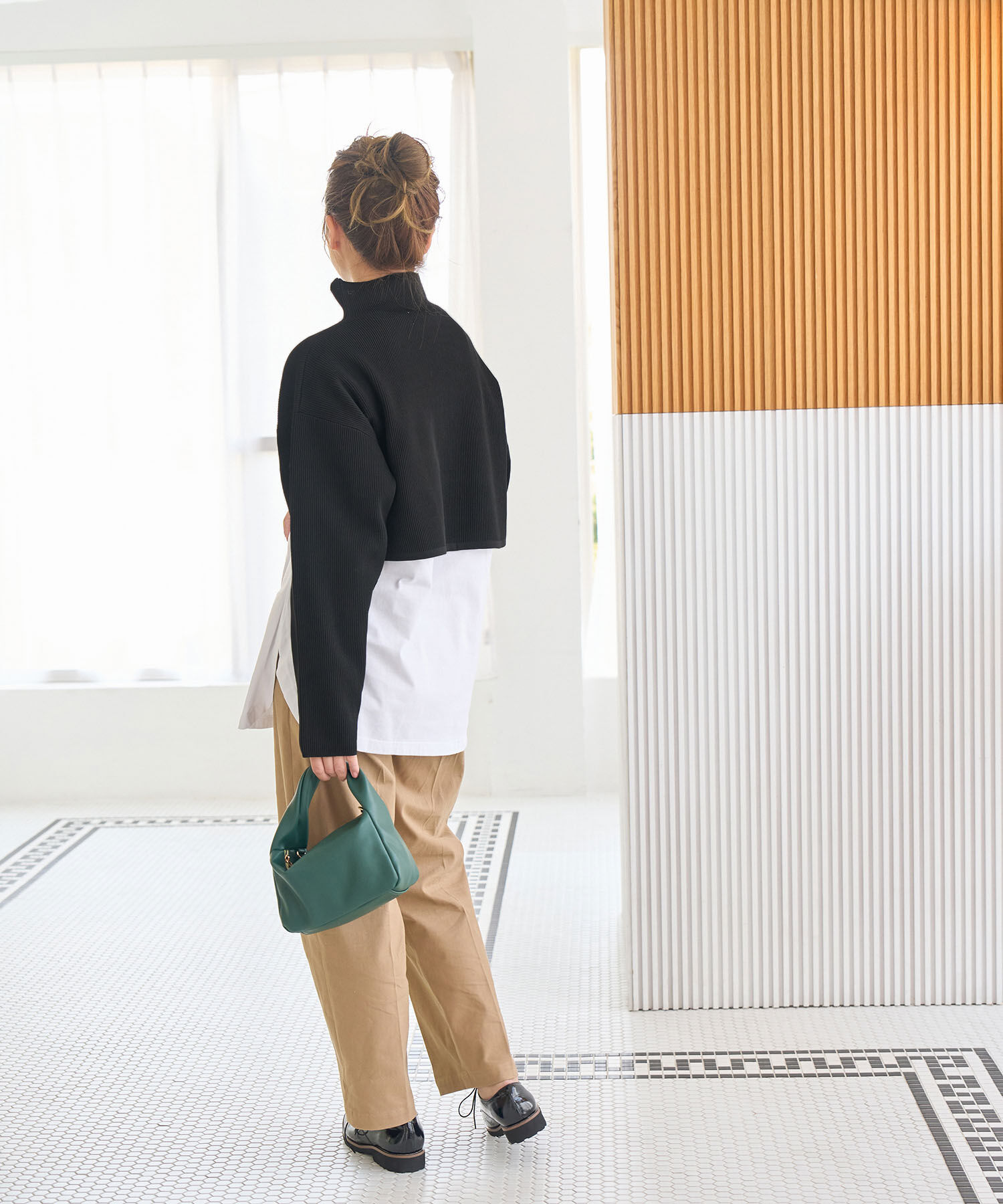 ROPE' PICNIC R「ロンTセットクロップ丈ニットプルオーバー」|ニット・セーター|