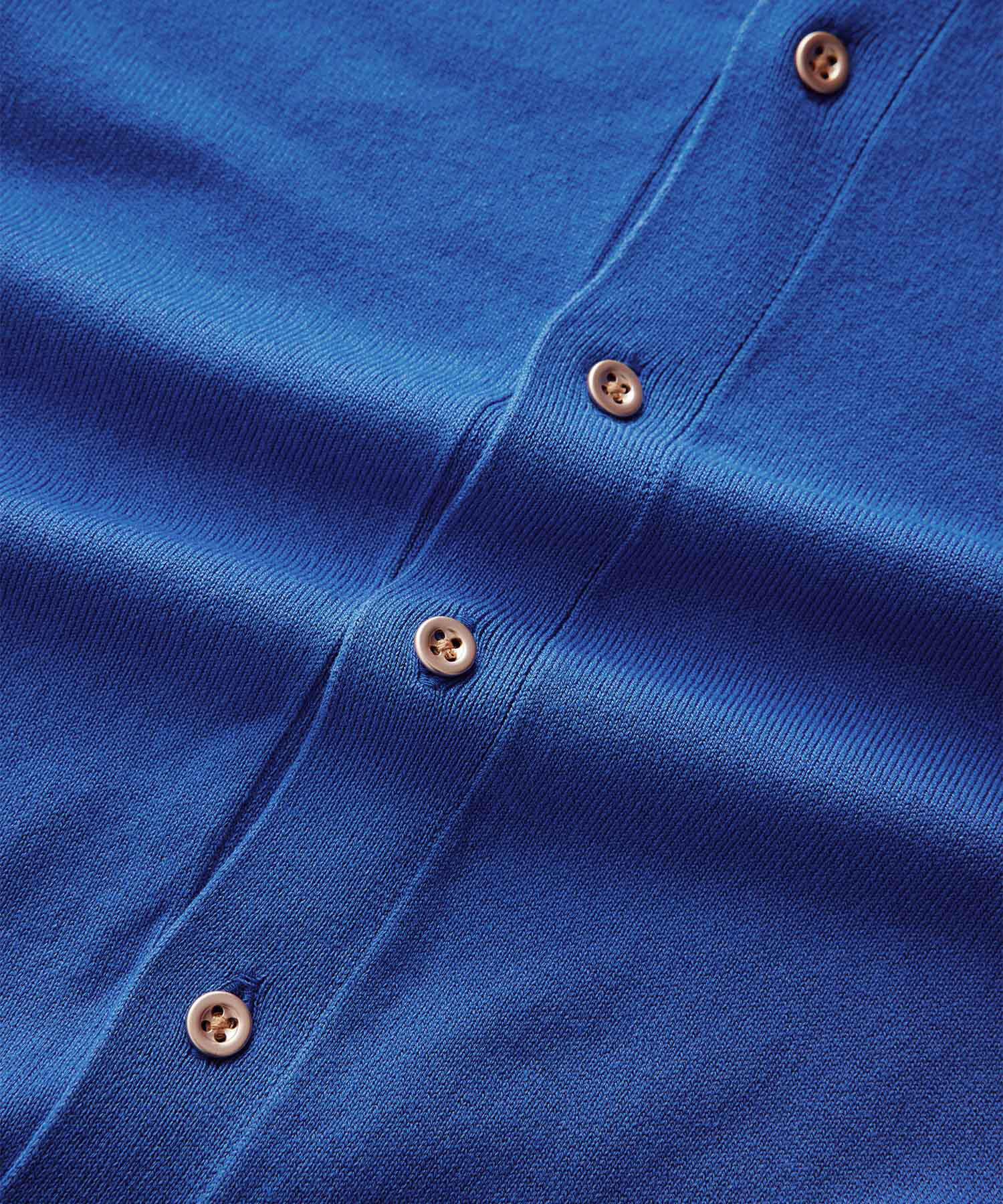 Rope&rsquo;Picnic「UVケア・洗濯機OK/天竺ベーシッククルーネックニットカーディガン」|カーディガン|