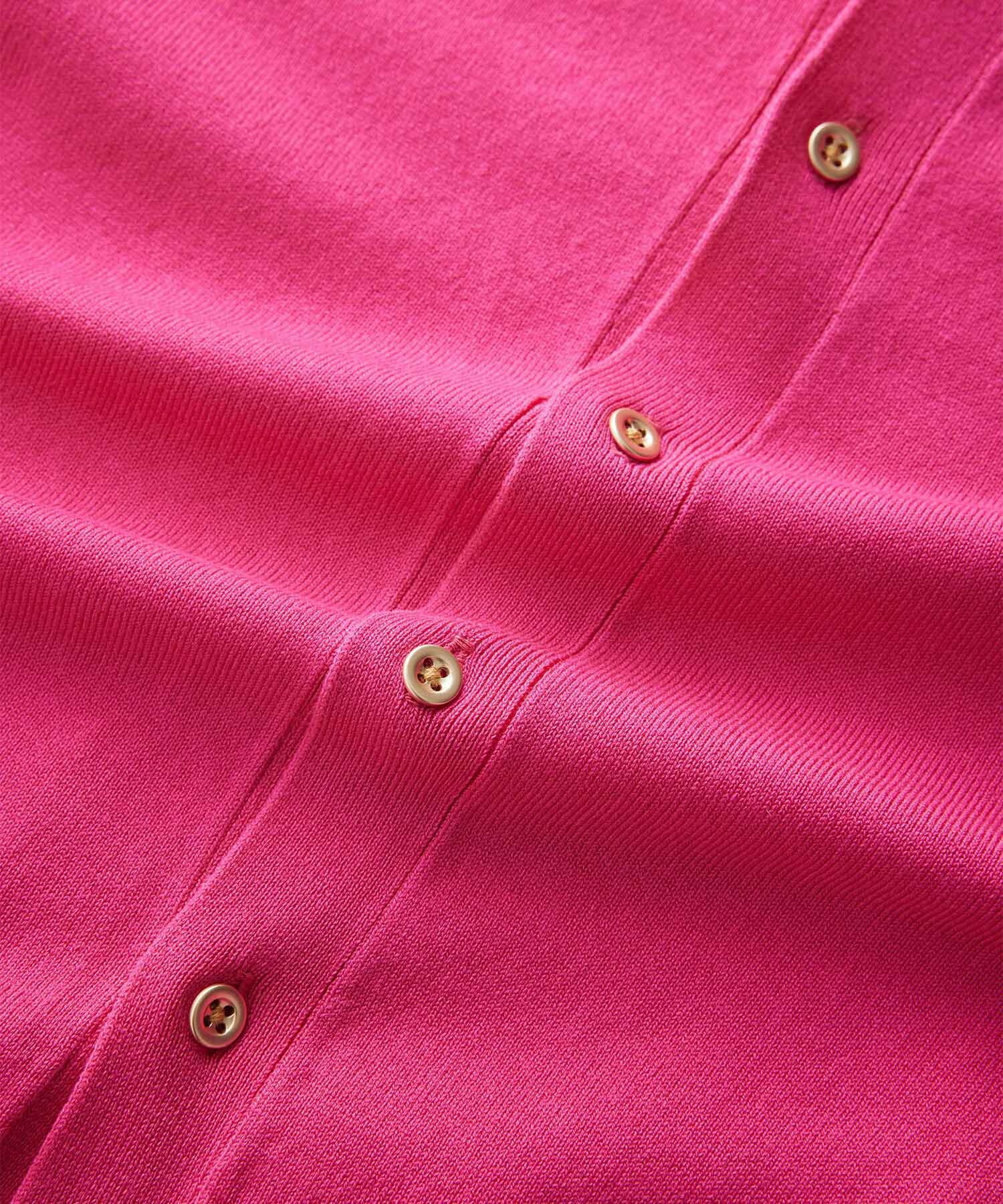 Rope&rsquo;Picnic「UVケア・洗濯機OK/天竺ベーシッククルーネックニットカーディガン」|カーディガン|