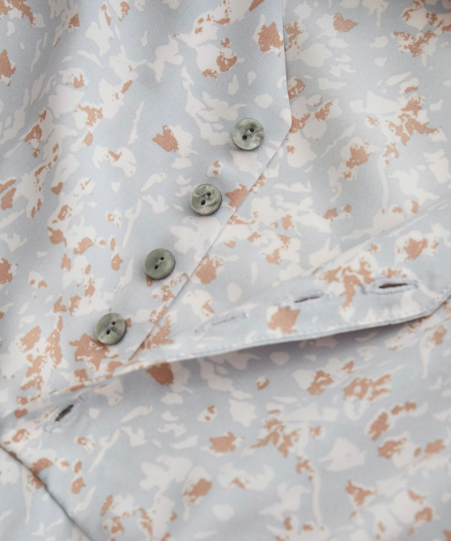 Rope&rsquo;Picnic「【WEB限定】ニュアンス柄ドロストスリーブワンピース」|ワンピース|