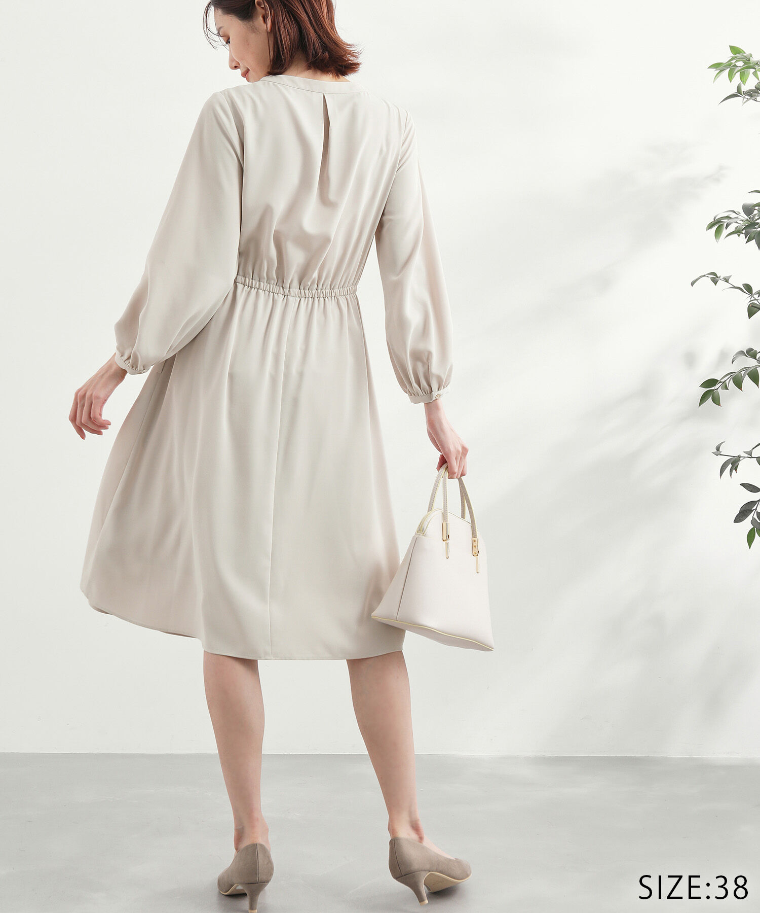 Rope&rsquo;Picnic「多機能ワンピース/ボウタイデザインワンピース」|ワンピース|