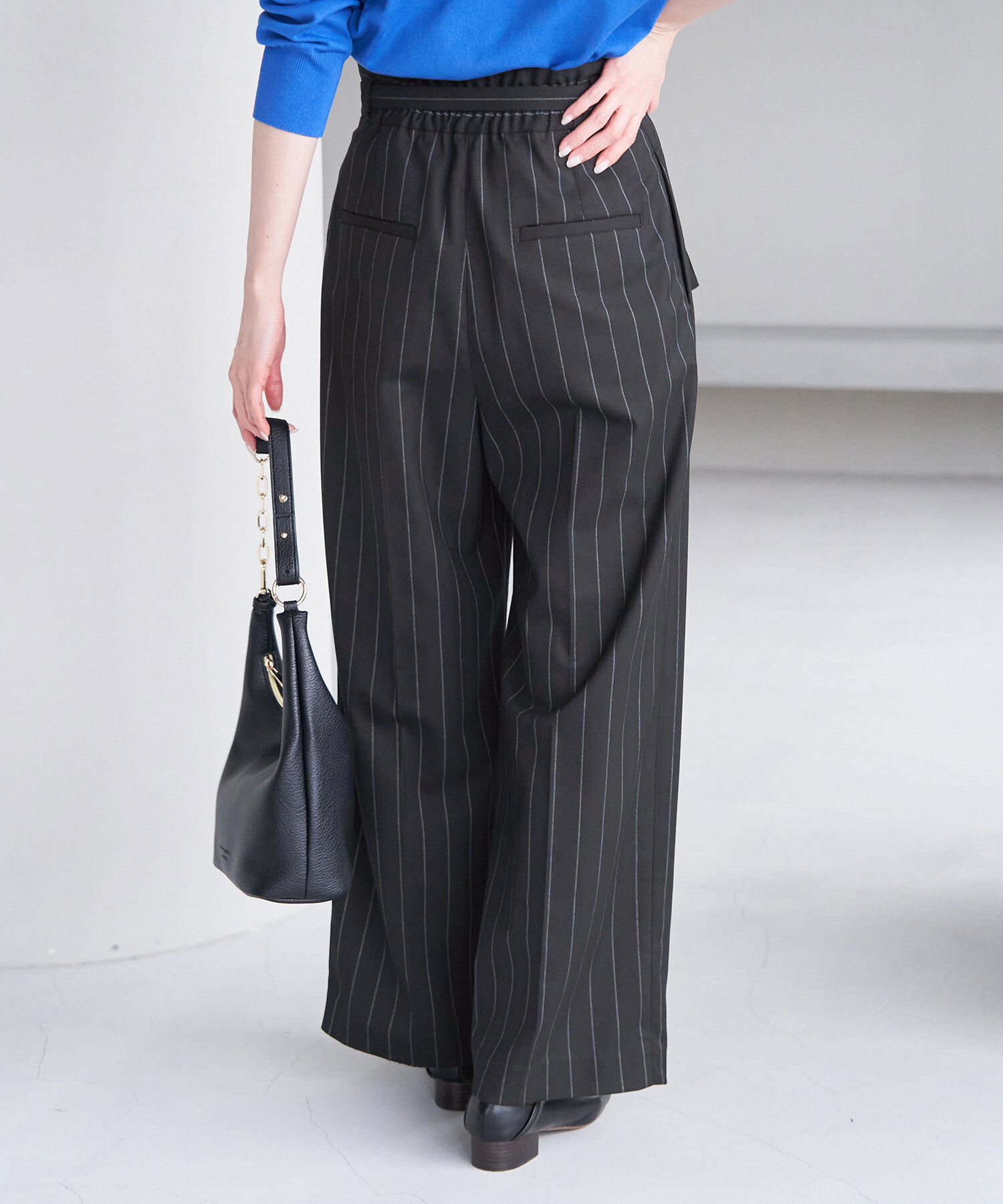 Rope&rsquo;Picnic「セットアップ対応/ストライプストレートパンツ/リンクコーデ 」|その他|